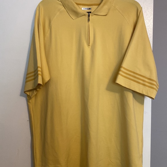 Adidas Men’s ClimaCool Short Sleeve 1/4 Zip Polo Shirt - Picture 2 of 6